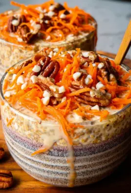 Carrot Cake Overnight Oats