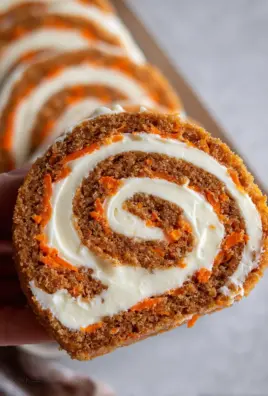 Carrot Cake Roll