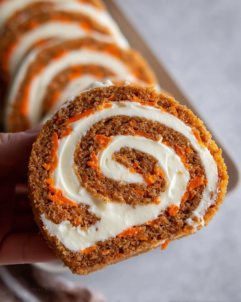 Carrot Cake Roll