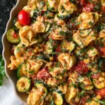 Cheese Tortellini with Summer Veggies 23 Cheese Tortellini with Summer Veggies