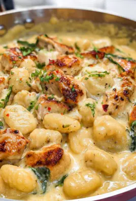 Chicken Alfredo Gnocchi