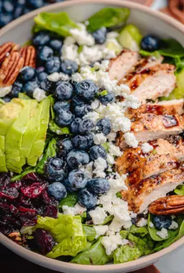Chicken Blueberry Feta Salad
