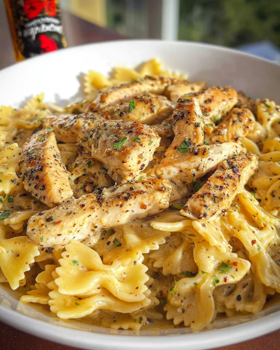 Chicken Garlic Parmesan Pasta