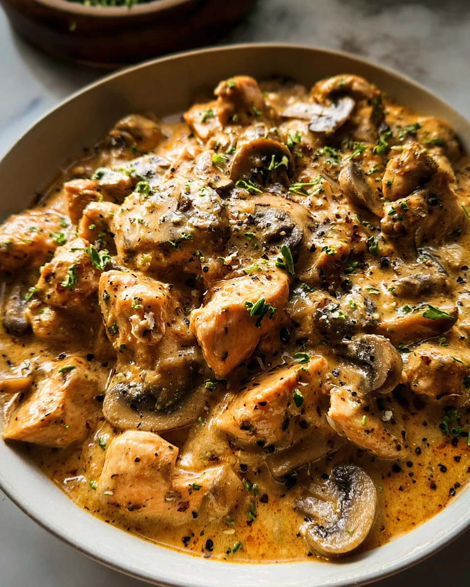 Chicken Stroganoff