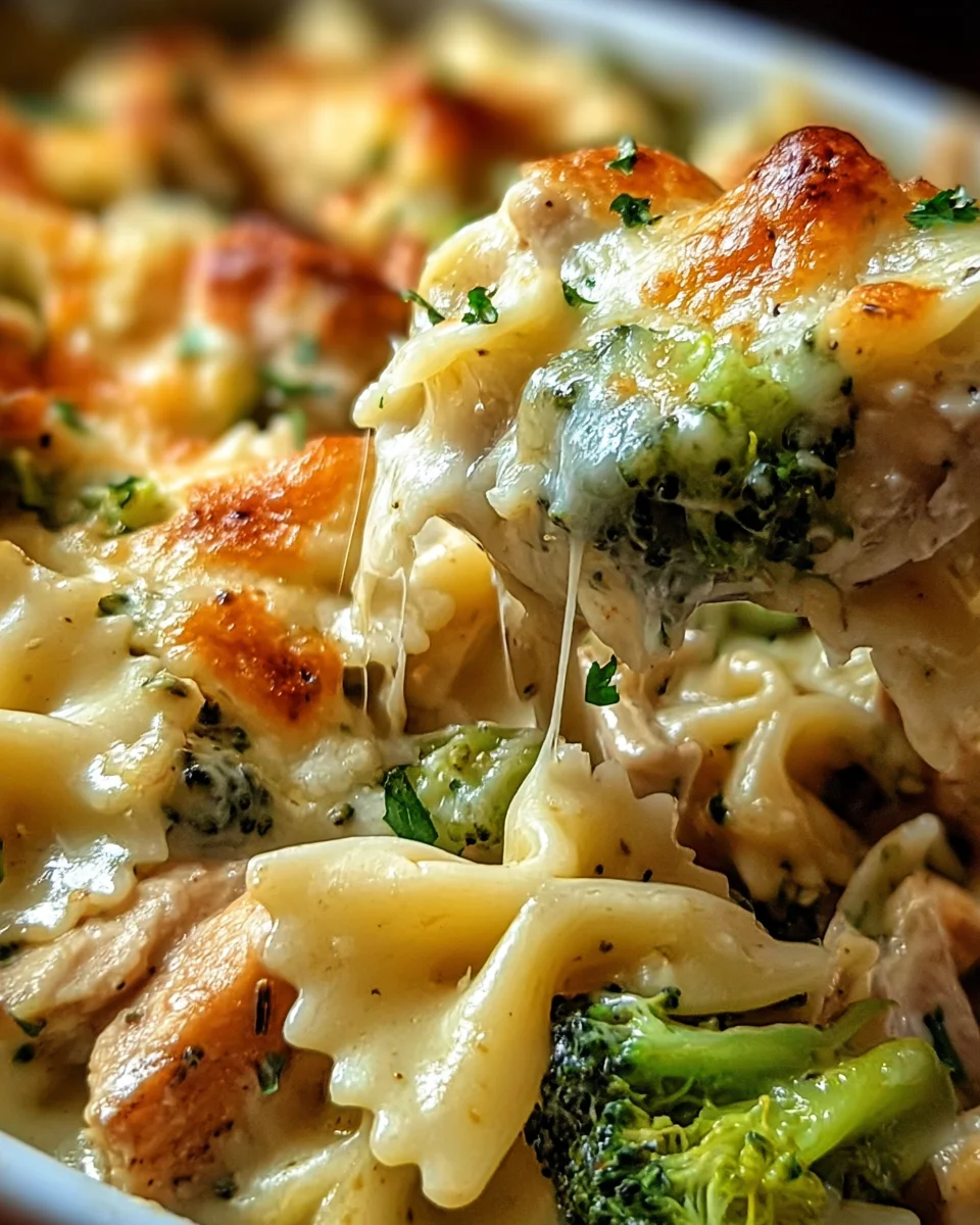 Chicken and Broccoli Alfredo Bake 21 Chicken