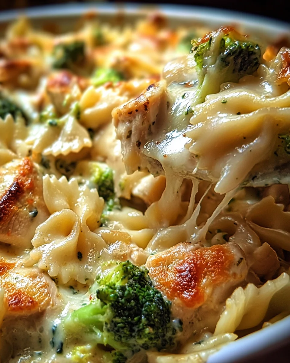 Chicken and Broccoli Alfredo Bake 22 Chicken