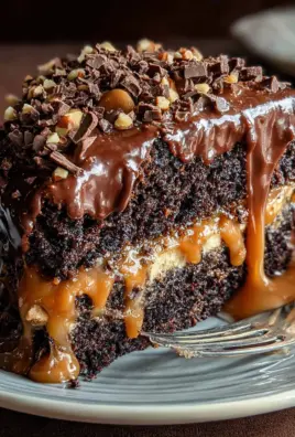 Chocolate Caramel Dump Cake Recipe