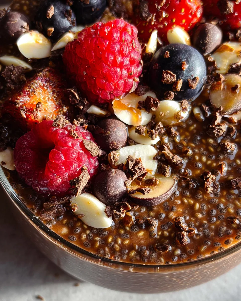 Chocolate Chia Pudding 16 Chocolate