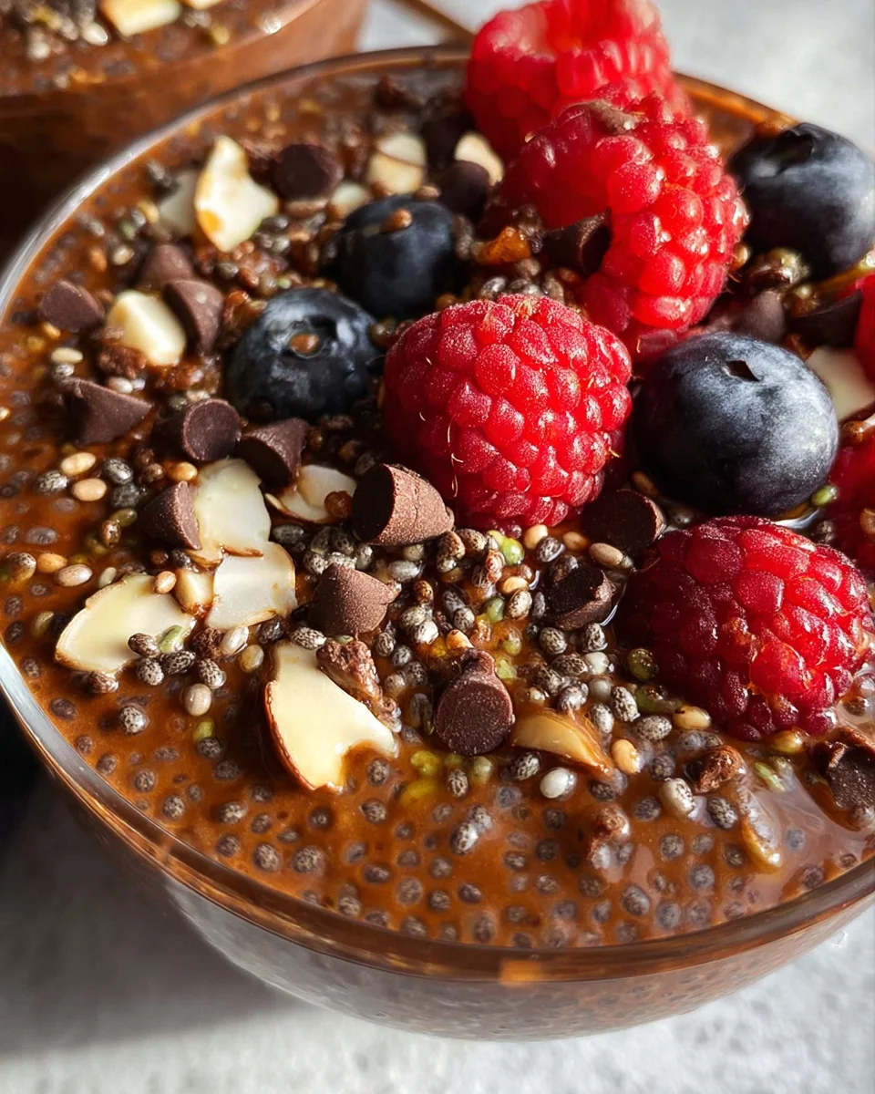 Chocolate Chia Pudding 17 Chocolate