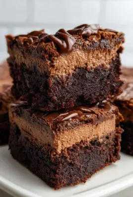 Chocolate Mousse Brownies Recipe