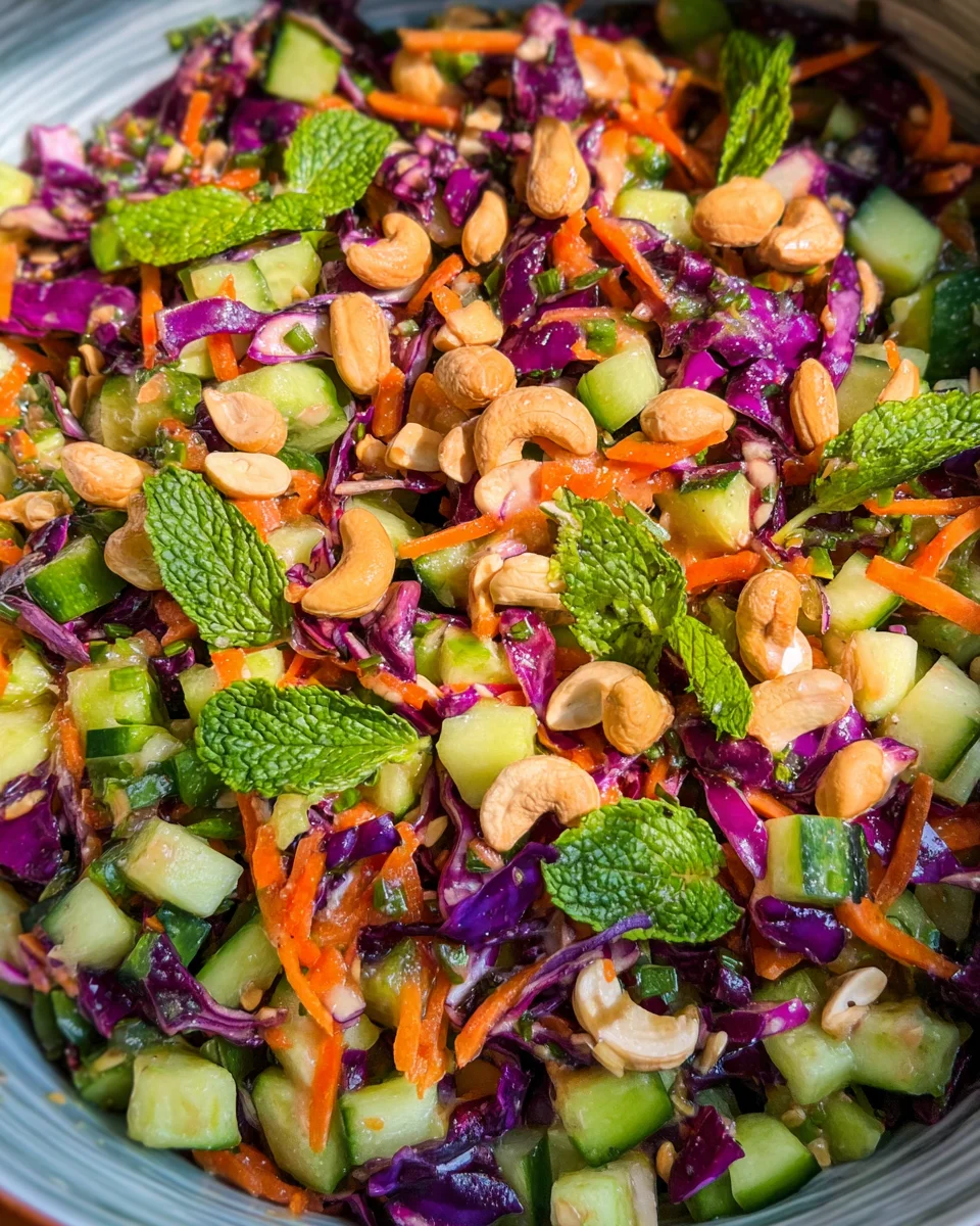 Chopped Asian Salad (Miso Dressing) 23 Chopped