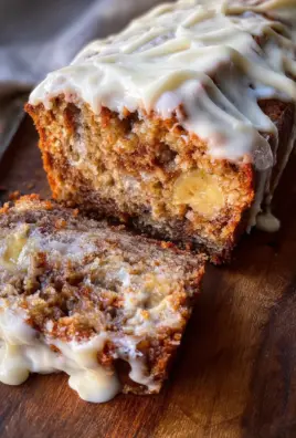 Cinnamon Roll Banana Bread