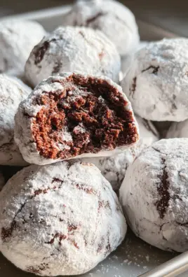 Classic Chocolate Snowball Cookies