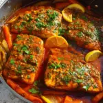 Classic Spicy Moroccan Fish in Rich Sauce