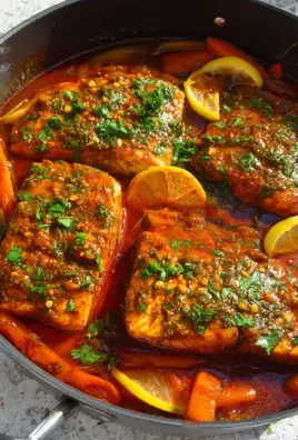 Classic Spicy Moroccan Fish in Rich Sauce