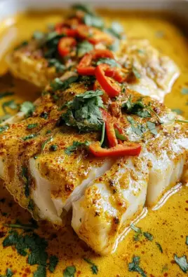 Coconut Curry Baked Cod
