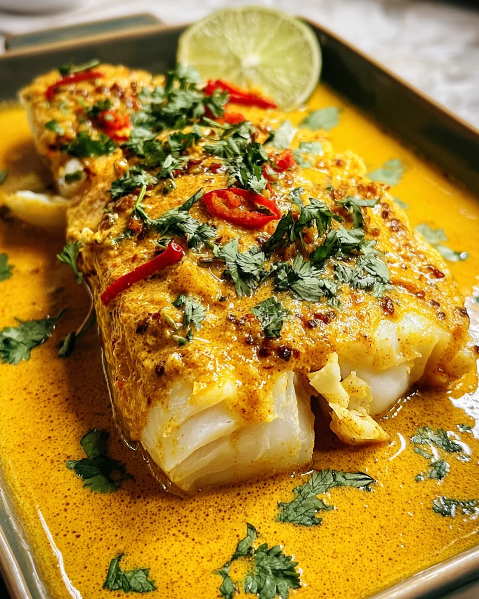 Coconut Curry Baked Cod 19 Coconut