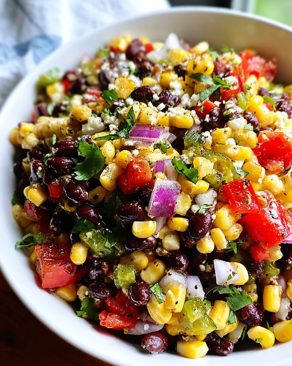 Corn and Black Bean Salad