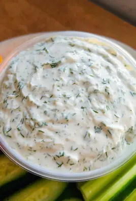 Cottage Cheese Ranch Dip Recipe