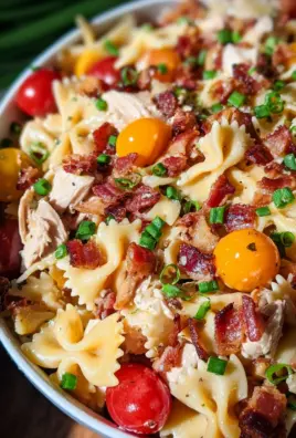 Crack Chicken Pasta Salad