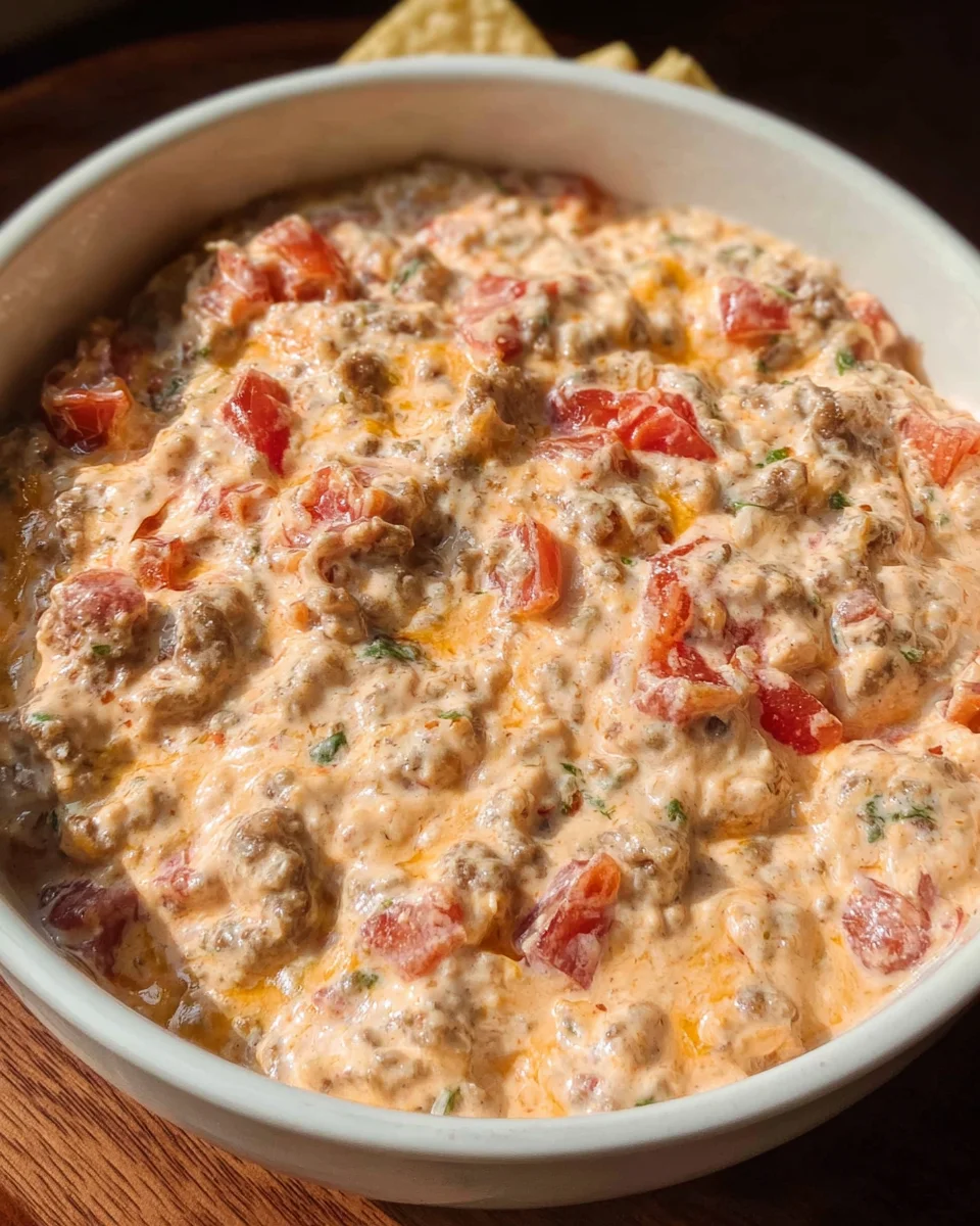 Cream Cheese Rotel Dip 12 Cream