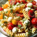 Creamy Caprese Pasta Salad 18 Creamy Caprese Pasta Salad