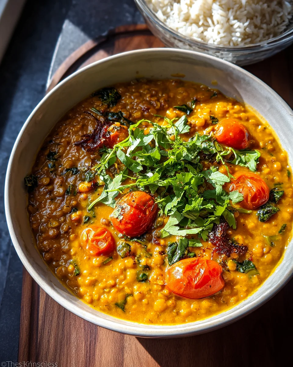 Creamy Coconut Lentil Curry Recipe