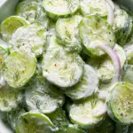 Creamy Cucumber Salad
