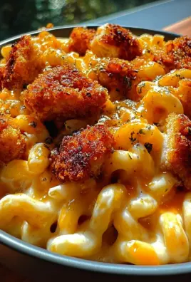 Creamy Honey Pepper Chicken Mac and Cheese Delight