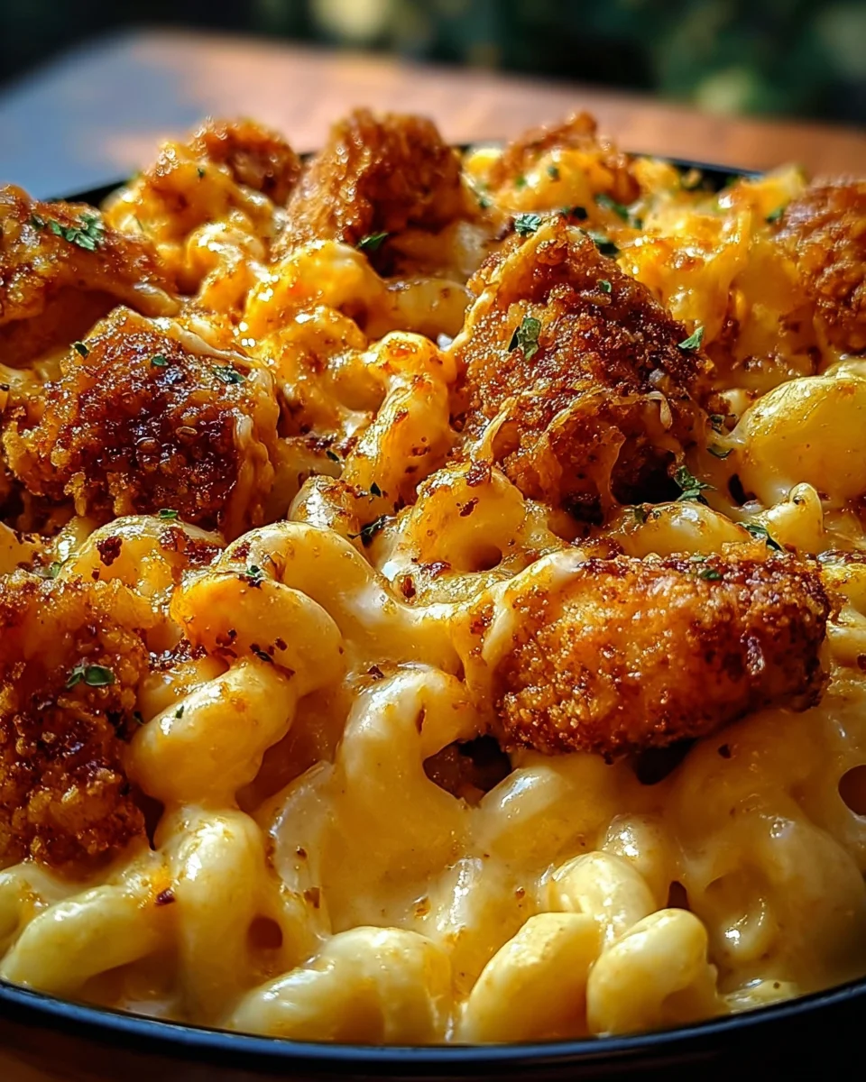 Creamy Honey Pepper Chicken Mac and Cheese Delight 21 Creamy