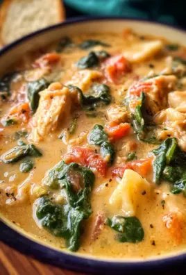 Creamy Tuscan Chicken Soup