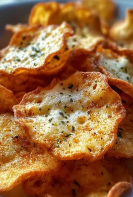 Crispy Cottage Cheese Chips
