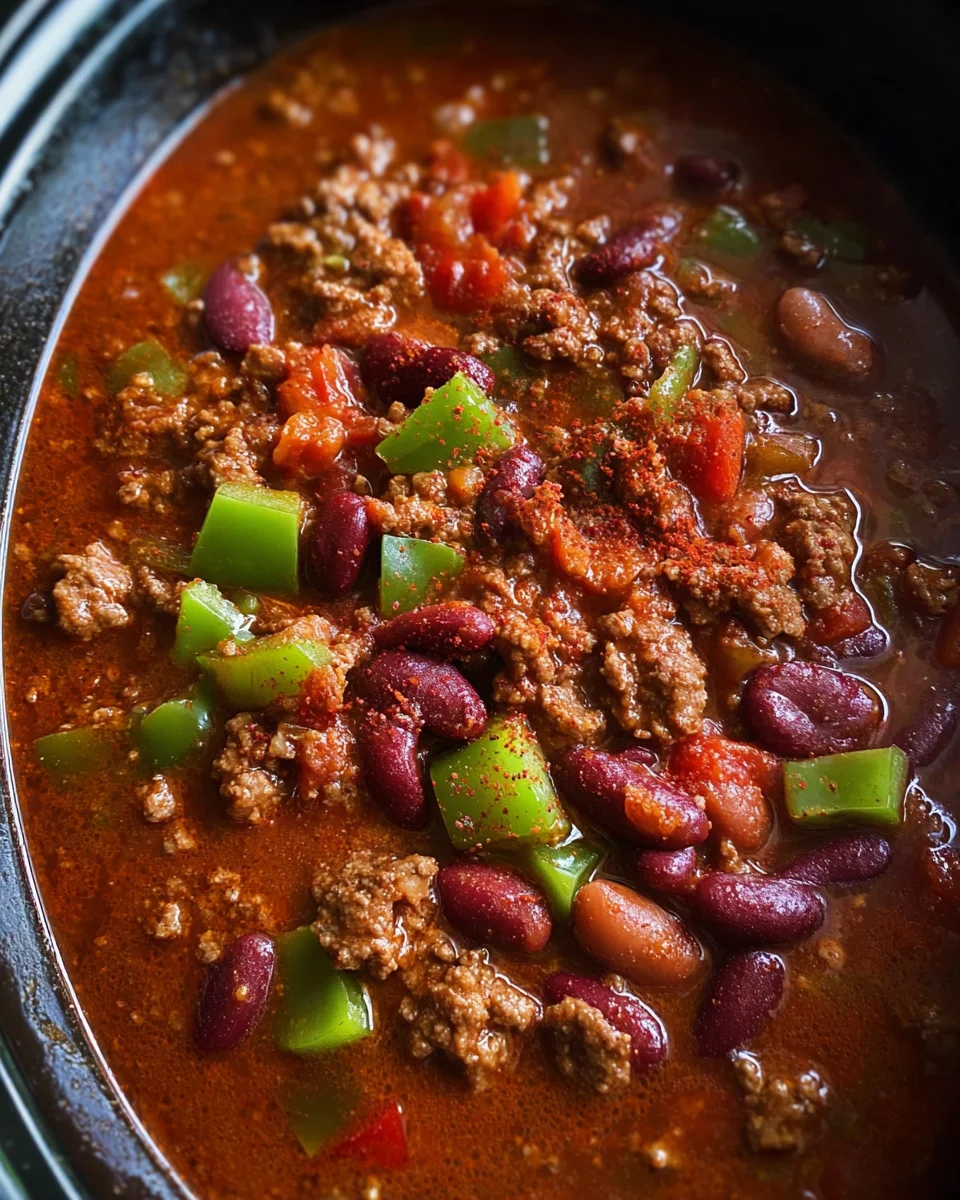 Crock Pot Chili Recipe
