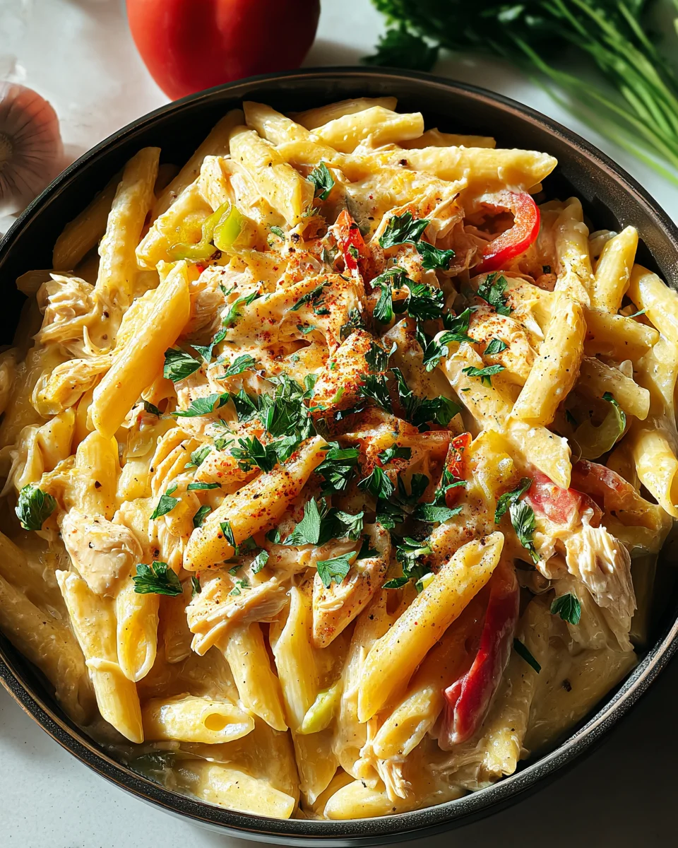 Crock Pot Creamy Cajun Chicken Pasta 23 Crock