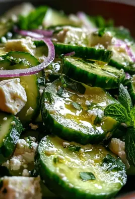 Cucumber Feta Salad