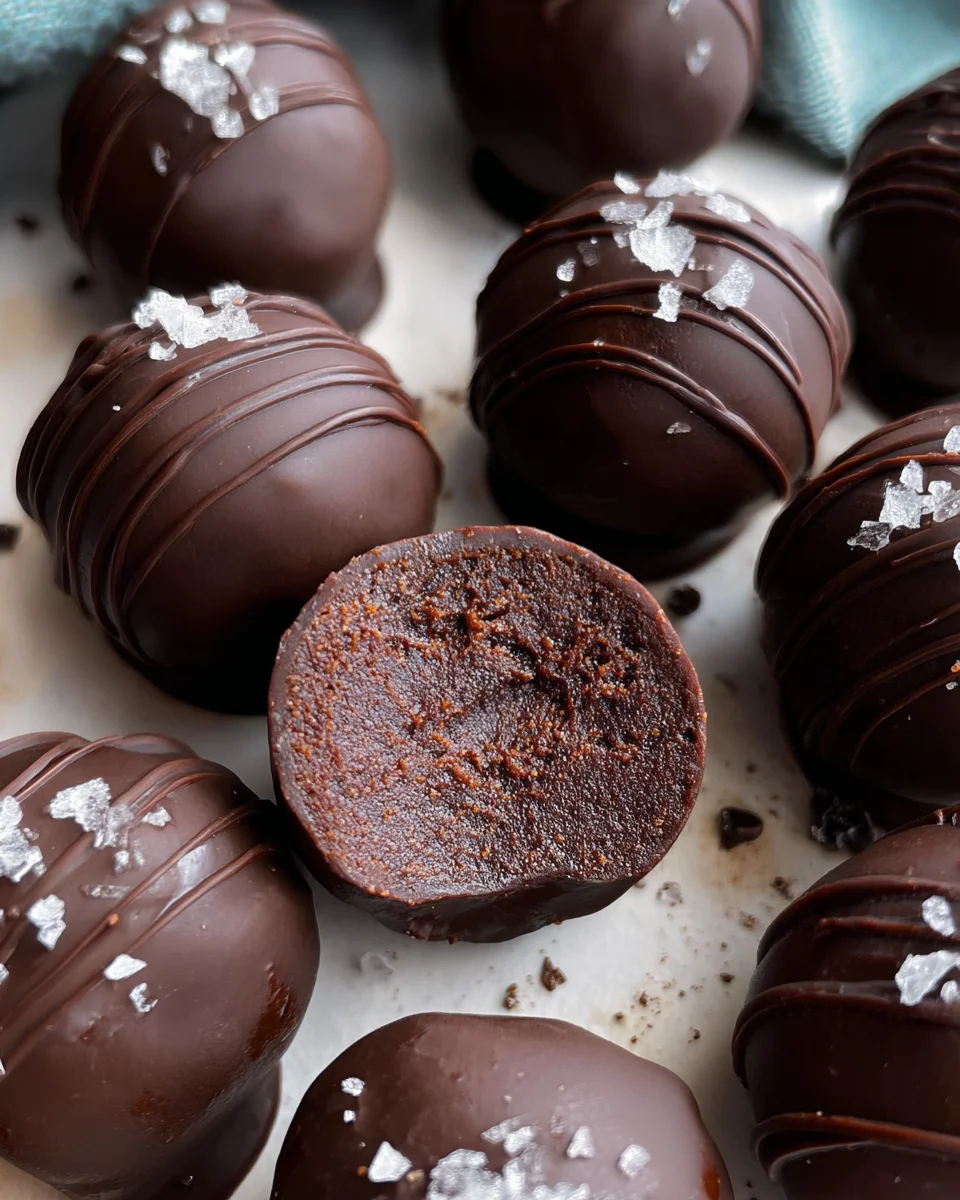 Dark Chocolate Protein Balls (No Bake, Low Carb) 16 Dark