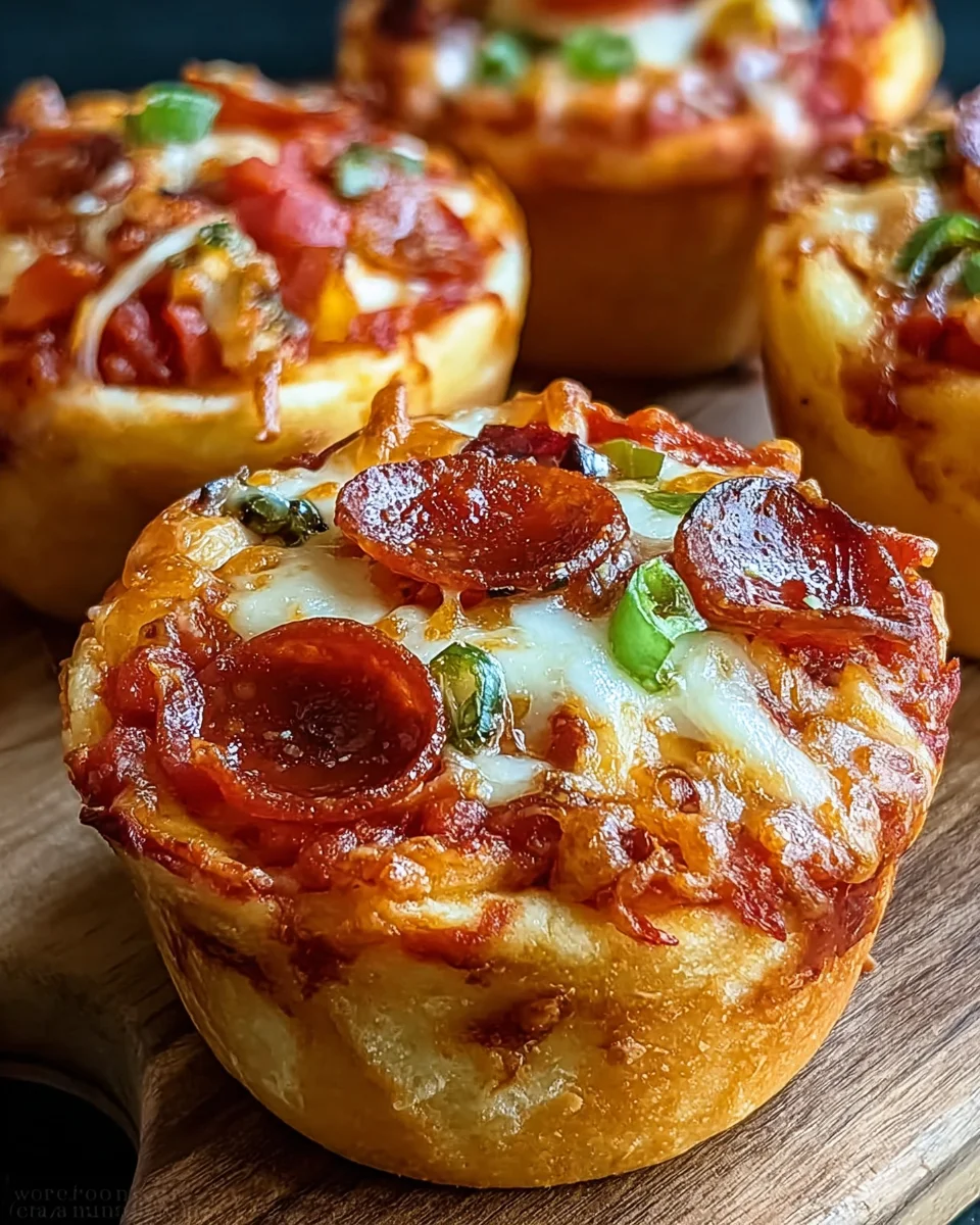 Deep Dish Pizza Cupcakes 16 Deep
