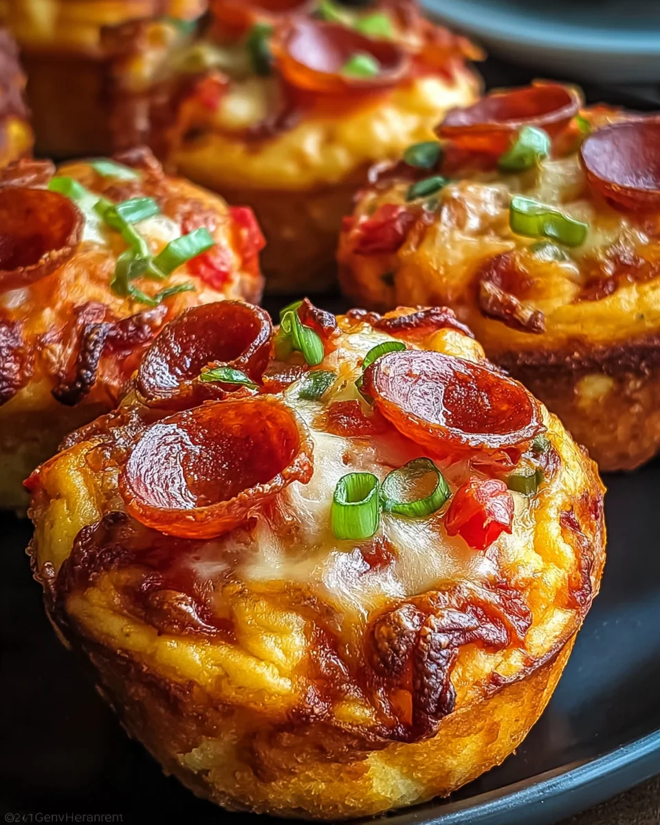 Deep Dish Pizza Cupcakes 17 Deep