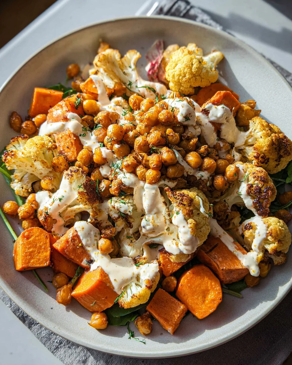 Easy Nourish Bowl Recipe with Tahini Yogurt Dressing 17 Easy