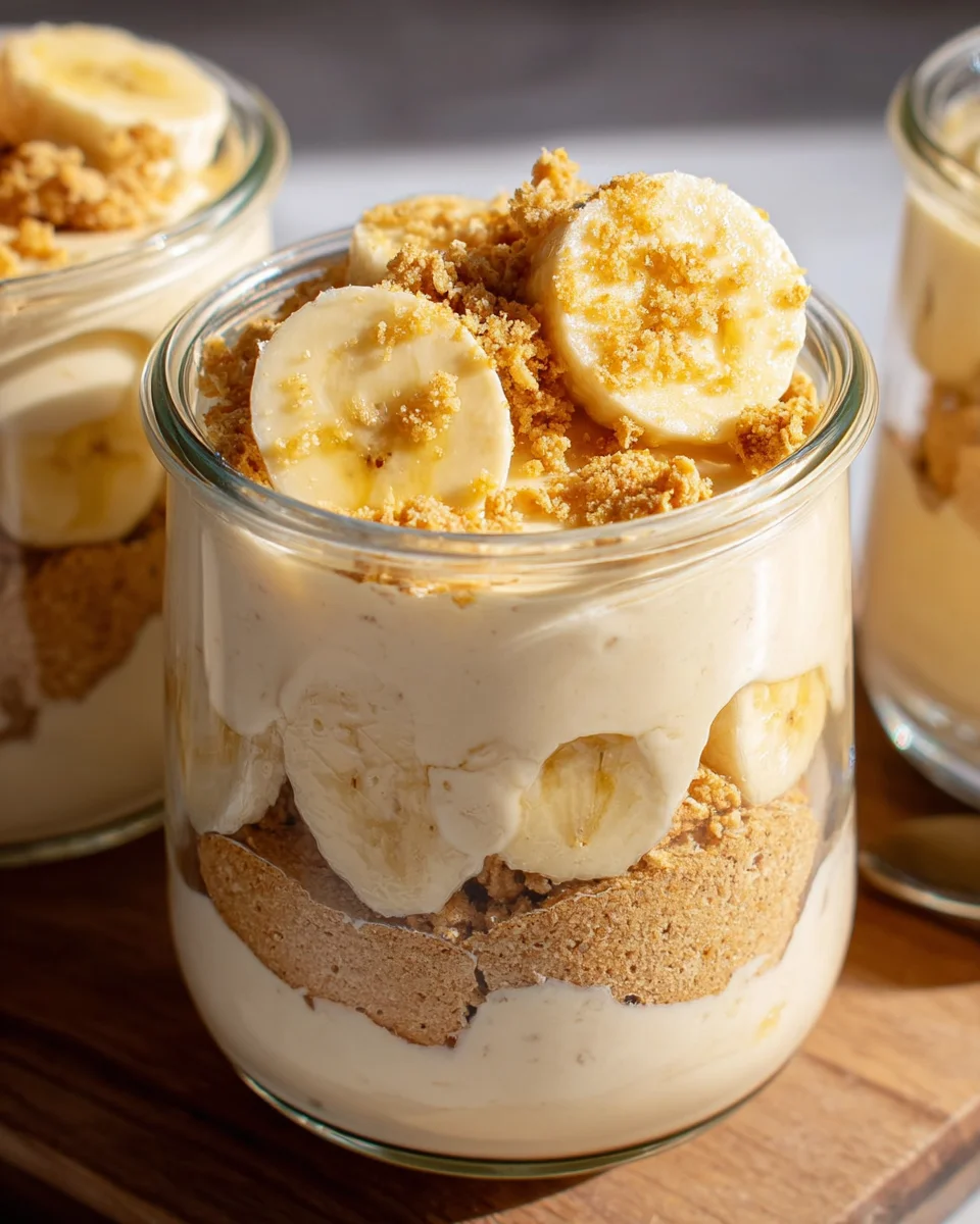 Easy Protein Banana Pudding