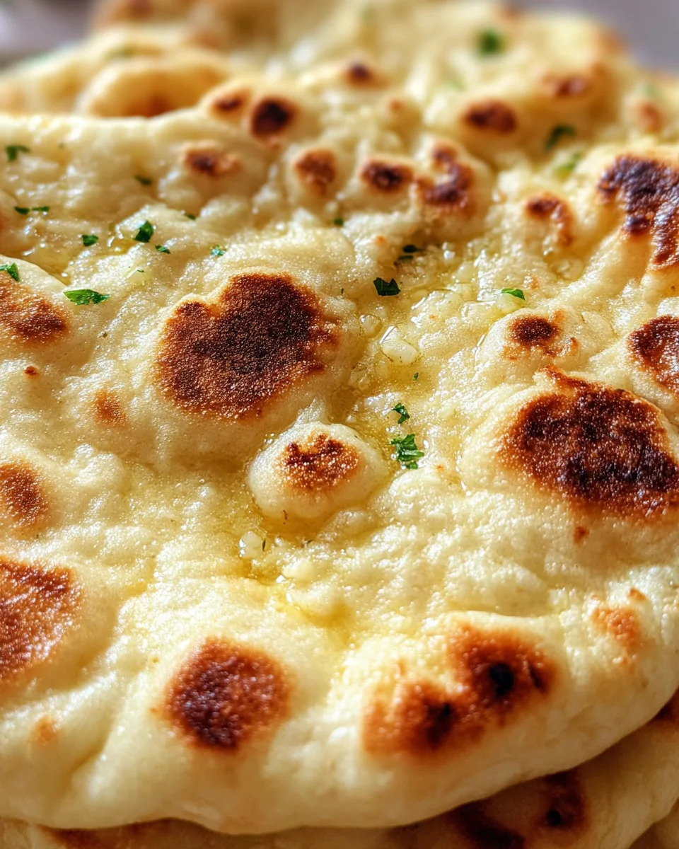 Easy Vegan Naan