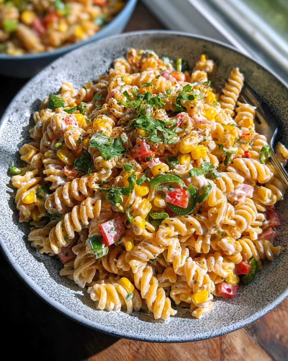 Esquites-Inspired Pasta Salad (Mexican Street Corn-Inspired) 21 Esquites-Inspired
