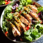 Fiesta Ranch Salad with Salsa Verde Chicken