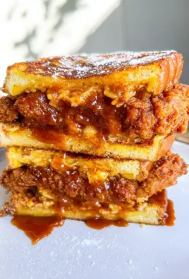 French Toast Fried Chicken Sandwich