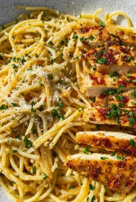 Garlic Butter Chicken Pasta