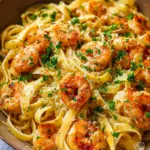 Garlic Butter Shrimp Pasta
