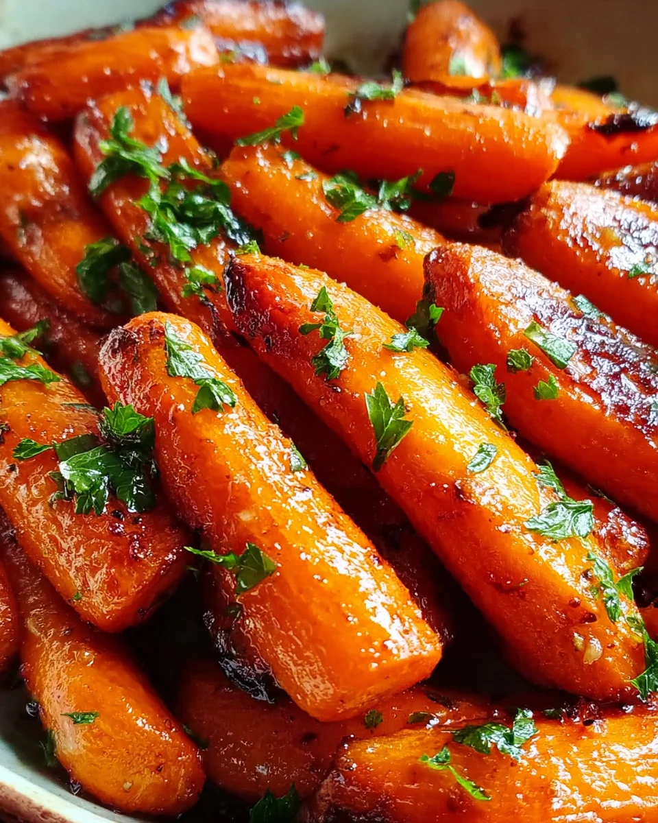 Glazed Roasted Carrots