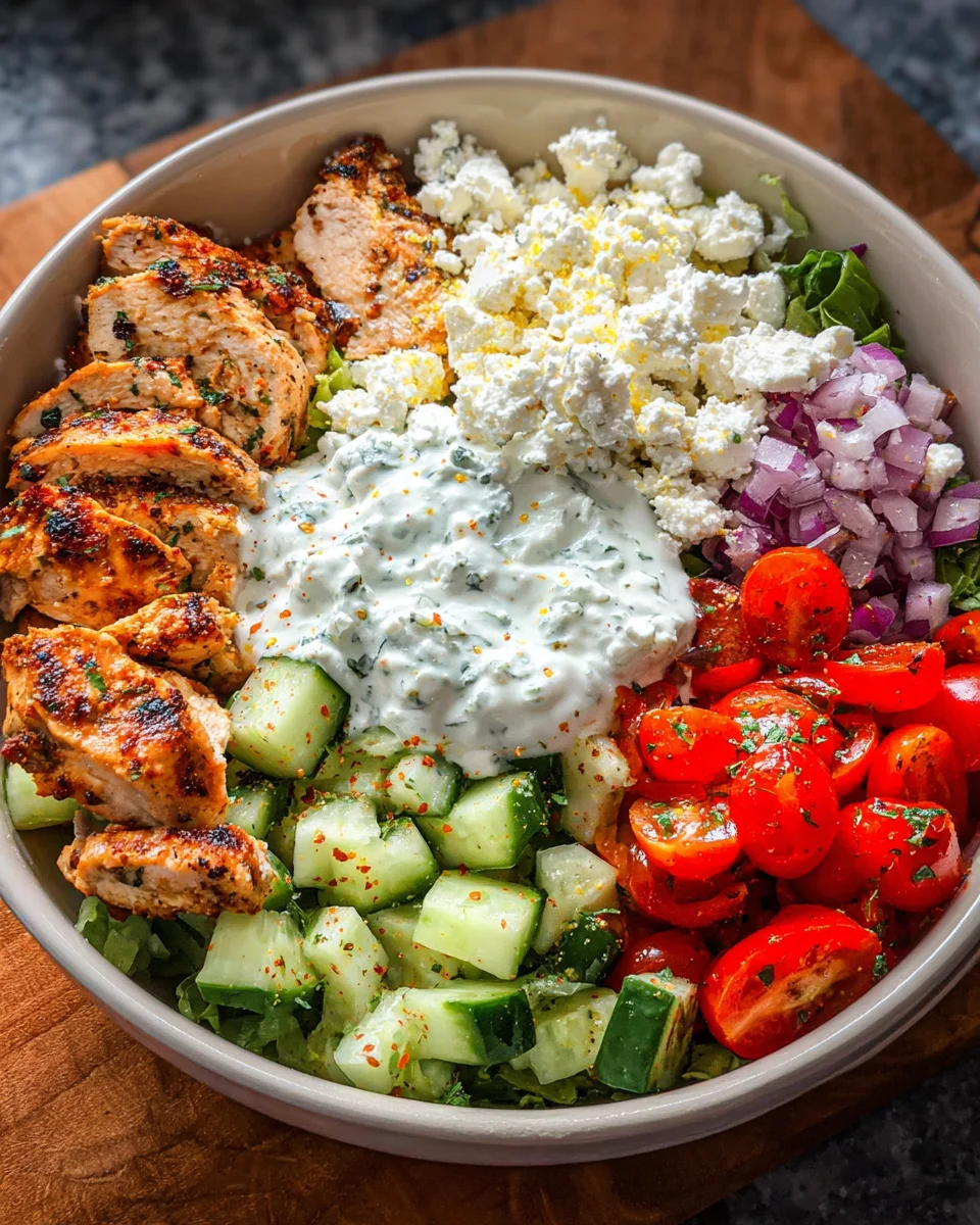 Greek Chicken Bowls 22 Greek