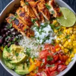 Grilled Chicken Burrito Bowls