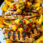 Grilled Mango Pineapple Chicken
